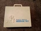 Vintage 1977 Fisher Price Medical Kit Doctor Nurse Kit Play 936 Complete