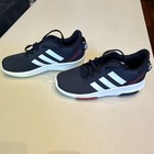 Adidas Boys Low Top Sneakers Navy white red Fx7277 Size 5