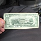 Misaligned  20 Dollar Bill Federal Reserve Note Banknote 