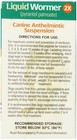 Durvet 2x Liquid Wormer  2 Oz  For Puppies And Adult Dogs