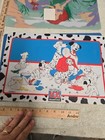 Lot 3  Walt Disney Dinner Placemats  Little Mermaid  101 Dalmatians  Toy Story