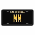 Replica California Black Mm License Plate Collectors Set With And Without Tags