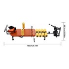 Back Lumbar Traction Stretch Bench Back Stretch Decompression Bench Moveable