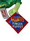 Mary Meyer 6    Alien Tippy Toes Plush Finger Puppet Toy 1997 Rare