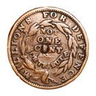 1837 Ht 50 Hard Times Token Millions For Defense   Not One Cent For Tribute