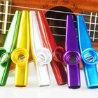 Metal Kazoo Harmonica Mouth Flute Kazoo Toys For Kid Musical Instrument Kid Gift