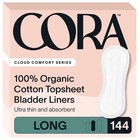 Organic Cotton Long Liners - 144 Count Bladder Liners For Ultimate Comfort