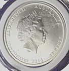 2015 Canadian Calgary Stampede 1 2 Oz  9999 Fine Silver Coin