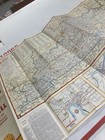Shell Road Map Kentucky   Tennessee  Rare 1960 Nice 26 x 18  Nice Condition