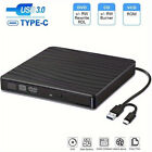 Usb3 0 Type-c Portable Dvd Cd  -rw External Optical Drive Laptop Mac Windows