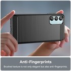 For Samsung Galaxy M15 5g Phone Case  Shockproof  Scratch Resistant Black