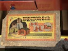 1940s Wartime Homefront A C Gilbert Erector Brik Set No 2   box Front And Bricks 