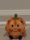 Adorable Halloween Anthropomorphic Pumpkins Tea Light Luminary Candle Holders