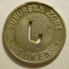 Jackson City Lines  michigan  Transit Token - Mi525j