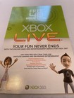 Microsoft Xbox Live Free 48 Hour Trial Gold Subscription Xbox 360 Unused