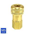 Foster 5 Series Brass Quick Coupler 1 2 Body 1 2 Npt Air Hose And Water Fittings