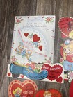 Vintage Valentine s Day Cards Lot 1940s 1950s Die Cut Children Animals Ephemera