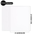 8 5   X 11   White Cardstock - 92lb Double-sided Cover Card Stock Heavyweight   