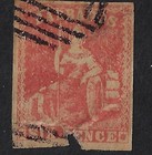Barbados 1859 6p   Forgery  Used  Scott 19   20  Sg 30  31    a6831