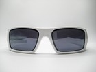 New Authentic Oakley Sunglasses Gascan 03-474 Polished White black Iridium
