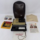 Vintage Kodak Disc 8000 Black Built-in Electronic Flash Lens Film Camera W case