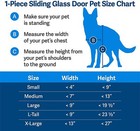 Petsafe Ppa11-13132 Adjustable Sliding Glass Pet Door Tall Large White- New