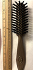Goody Wood Tone  Hair Brush Nylon Bristle 7 Rows- Usa 7 5    Pink Goody Comb-vtg
