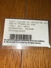 Blockbuster Video Membership Card Blue Yellow White