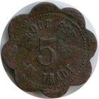 Unknown Maverick Buffalo s Exchange Scalloped Good For 5   Trade Token