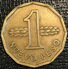 High Grade 1976 Uruguay Nuevo One Peso Coin-agt323