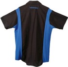 Red Kap Volkswagen Work Shirt L Mechanic Technician  Uniform Black Blue Vented 