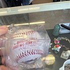 Hit Big  2000 All Star Game Official Baseball With Display Case