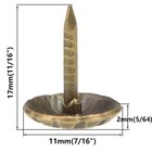 Upholstery Tacks  200pcs 7 16 Inch Furniture Tacks Nails upholstery Nails For   