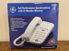 Ge Memory Corded Wall desk Phone With Speaker Memory Telephone 29318ge1-a