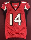 Eric Weems Atlanta Falcons Nfl Game Worn Signed Jersey 12 6 09  bethune-cookman 