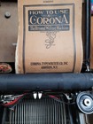 Antique 1917 Corona No 3 Typewriter Folding Portable Original Instructions Works