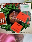 Vintage Distasio Christmas Ornament Kit Life Like Pink Beaded Sequin - Nos