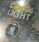 Vintage  Coors Light Beer  Morror Sign   19  X 13 