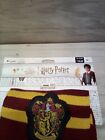 Harry Potter Gryffindor Scarf Maroon   Yellow Striped With Patch