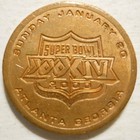 Marta 2000 Superbowl  atlanta  Georgia  Transit Token - Ga60ao