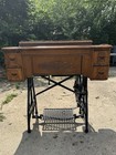 1880s White Treadle Sewing Machine