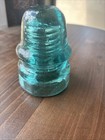 California  Insulator Blue Glass  Great Condition