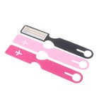 Simple Travel Luggage Bag Tags Holder Plastic Suitcase Name Address Id La-dx