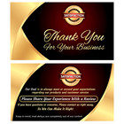 100 Ct Classy Ebay Seller Thank You Business Cards  gold  Buy  2  Get  1  Free