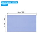 40 Sheets Vellum Paper 4 25x5 5 Printable Translucent Paper 100gsm  Navy Blue