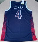 Stephen Curry  4 Team Usa 2024 Paris Olympic Jersey - Size Xl             