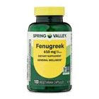 Fenugreek Capsules 610mg Vegetarian Dietary Supplement Wellness 100 Count New
