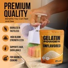 Gelatin Powder Unflavored 6 Oz Bulk Bag - Gelatina Sin Sabor En Polvo