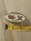 Vintage Monterey Peninsula Mini Travel Sewing Kit Case W  Needle Threader
