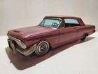 Vintage Haji Japan 1965 Ford Fairlane Tin Litho Friction Car Toy Promo Model